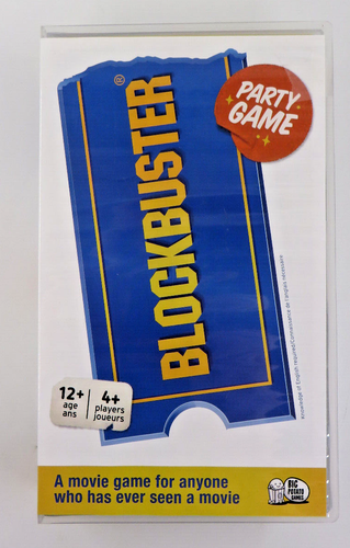 Blockbuster Party Video Store Movie Trivia Board Game Boxed In VHS Case ...