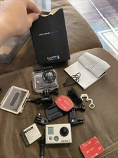 Gopro Hero 2 HD2-14 Silver Action Camera -For Parts No Returns