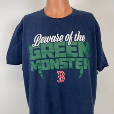 Fanatics Boston Red Sox Green Monster T Shirt Mens Size XL Blue MLB Baseball