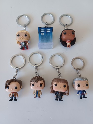 Funko Pocket Pop Keychain Thor, Moana, Harry Potte, Dr. Who, Lot Of 07 ✨️