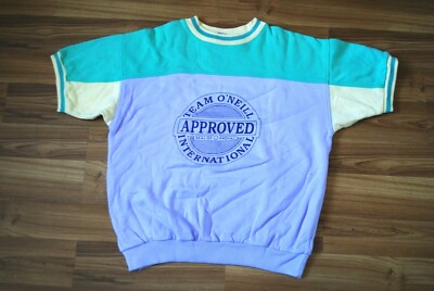 TEAM O'NEILL INTERNATIONAL SHIRT T-SHIRT SWEATSHIRT SIZES SMALL WOMENS 80S 90S