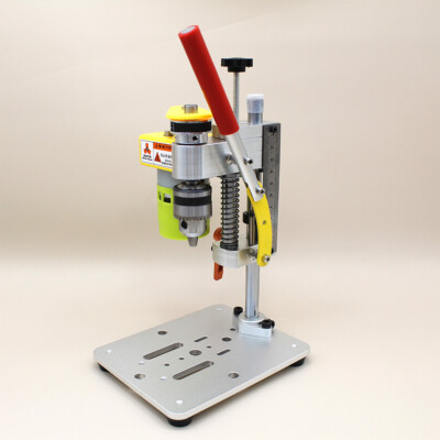 Mini Drill Press Portable Benchtop Driller DIY High Precision Drilling Machine