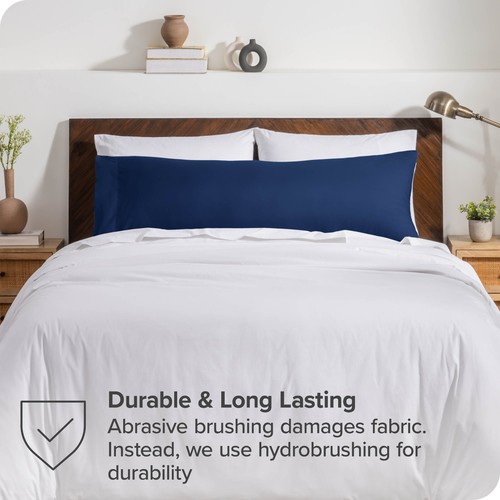 Bare Home Microfiber Envelope Closure Body Pillowcase - Picture 34 of 90