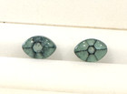 GIA CERTIFIED, Colombian, Trapiche Emerald well matched cabochon pair-very rare. — photo 1