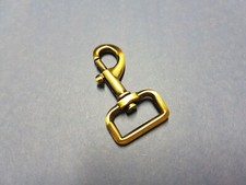 1" Swivel Eye Bolt Snap Hook - Antique Brass QTY 2