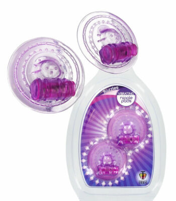 Razzles Vibrating Nipple Pads Stimulation Breast Massager Pasties Unisex |  eBay
