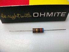 OHMITE  62 OHM  2 WATT CARBON COMP. RESISTOR