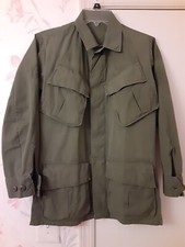 ORIGINAL US Vietnam Tropical Jungle 4 Pocket Jacket Ex Small size Dtd 1968