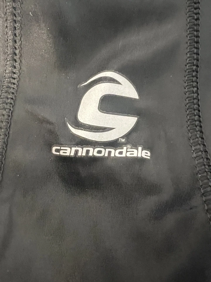 Pantalones Cortos de Ciclismo Cannondale Chrono Para Mujer Talla L Acolchados Agarre Muslo M234 EBO EE. UU. Foto 4 de 4