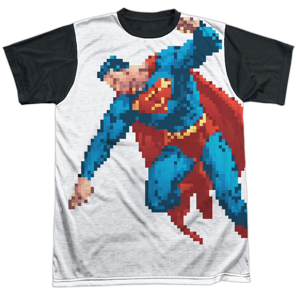 Superman Superbit Halloween Costume T-Shirt Black Back Sizes S-3XL