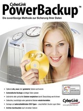 CyberLink PowerBackup software PC backup dati tedesco disco rigido DVD