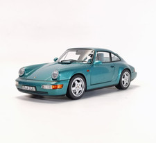 NOREV 1/18 Porsche 911 964 Carrera 2 1992 Blue Diecast Car Model 187329