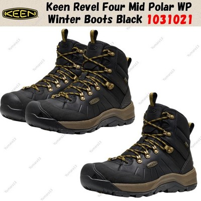 Keen Revel Four Mid Polar WP Winterstiefel Schwarz 1031021 Herren Gr.