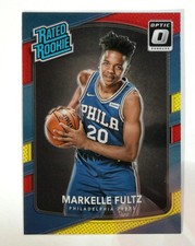 2017-18 Donruss Optic #200 Markelle Fultz Red and Yellow Philadelphia 76ers RC