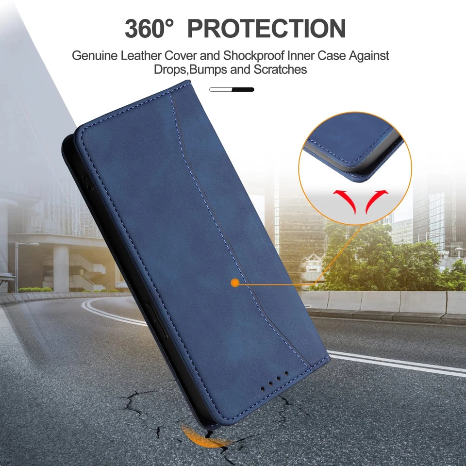 Cover per OnePlus 10 PRO 5G Cover a Libro Portafoglio in Pelle PU [Porta Carte] - Immagine 4 di 4