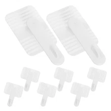  4 Pairs Wind Direction Bracket Accessories Baffle Clips for Outlet