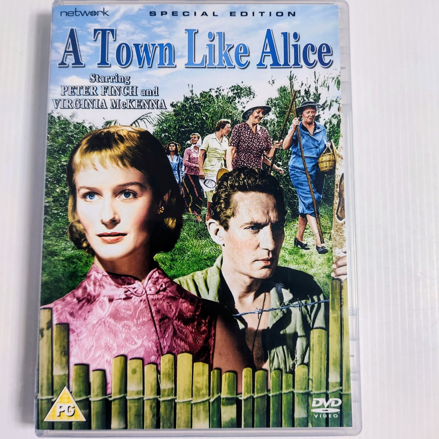 A Town Like Alice DVD 1956 Special Ed Peter Finch Virginia McKenna War Drama