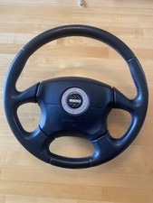Subaru Forester Sf5 Momo Oem Steering Wheel Black Leather Jdm