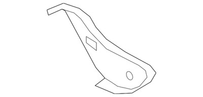 Genuine Ford Foam Pad Energy Absorbing BE9Z-78044E84-BA