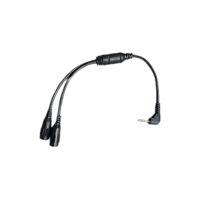 Atomos 9-Inch 3.5mm Right Angle Splitter, 24AWG, Dual Output AUX