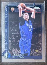 Topps Chrome 2025-26 Rookie Cooper Flagg #251 Dallas Mavericks NBA Card