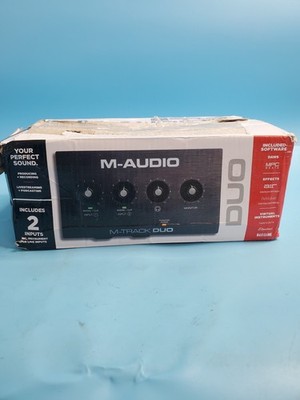 M-Track Duo USB Audio Interface for Recording, Streaming and Podcasting with ...