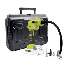 Sun Joe Auto Joe 24V AJC LTE IONMAX Cordless Portable Air Compressor Kit