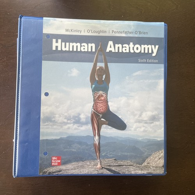 #ad #ad Loose Leaf for Human Anatomy by Valerie O#x27;Loughlin Michael McKinley and... $60.00