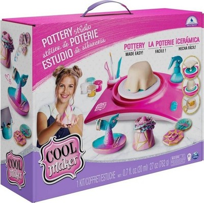 Spin Master Pottery Cool Maker Töpferstudio Set  Formhilfe Jahren NEU Deutsch
