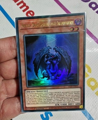 NEBULUS, SOUVERÄNER DRACHE DER UNANNEHMLICHKEITEN   Ultra Rare ALIN IT019 1Ed Yu-Gi-Oh 