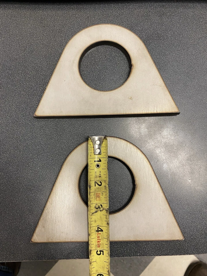 Paquete de 2 - 1/4” 304 acero inoxidable ojo de elevación - soldadura Foto 2 de 3