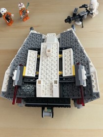 LEGO 2014 Star Wars Snowspeeder (75049) All Figs, Manual - Build Missing 2 Pcs