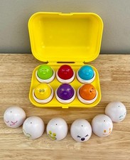 Vintage TOMY Hide Squeak Egg Shape Sorting Toy