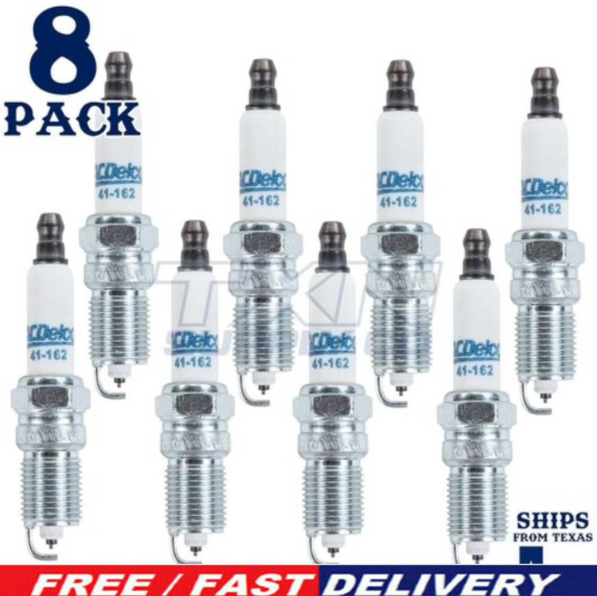 8 Pack GM ACDelco 41-162 Iridium Spark Plugs 19417055 USA FAST SHIPPING