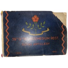 59th 4th West Lancs Medium Regiment Royal Artillery Book 1939–1945 WW2