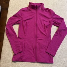 Under Armour Women's Fitted Warm-Up Jacket Full-Zip, Purple , Size Small -0255