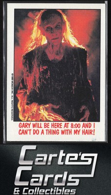 Gary Will Be Here at 8:00 1988 Topps Fright Flicks #84