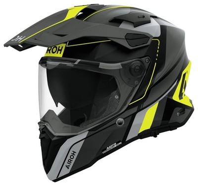 Full Face Helmet Airoh Commander 2 Skip Yellow Matt