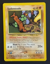 Sudowoodo Rare Pokemon TCG Neo Revelation 26/64 LP on eBay