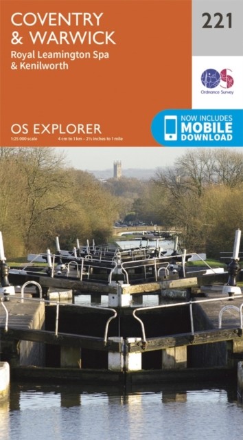 Coventry and Warwick, Royal Leamington Spa and Kenilworth by Ordnance Survey