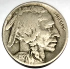 1927-D Buffalo Nickel 5C Fine (F) FULL DATE Denver Mint Actual Coin Shown -3780