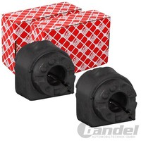 2X febi 18Mm Stabilager Vorne Passend FüR Land Rover Freelander Links+Rechts