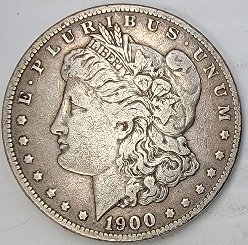 1900-O MORGAN SILVER DOLLAR IN GOOD-QUALITY CONDITION, NICE DETAIL