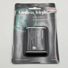 Radio Shack Cordless Telephone Nickel-Cadmium Rechargeable Battery 23-340 NOS