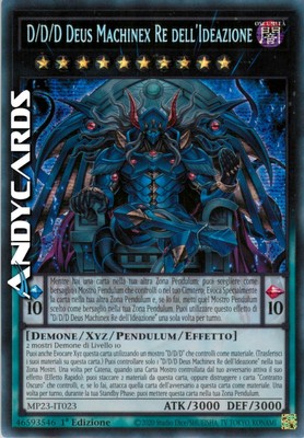 D/D/D DEUS MACHINEX KÖNIG DER IDEE   Secret MP23 IT023   1Ed