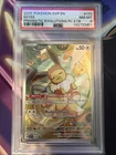 EEVEE POKEMON CENTER STAMPED PROMO SV 173 PSA 8