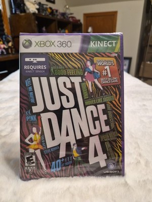 Just Dance 4 (Xbox 360, 2012) Brand New Factory Sealed Kinect Required NTSC