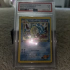 2000 POKEMON GYM CHALLENGE #13 MISTY'S GYARADOS HOLO-1ST EDITION PSA 7