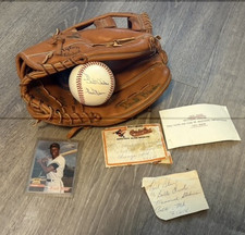 Paul Blair Baltimore Orioles Game Used MLB Baseball Glove w/ Supporting Labels