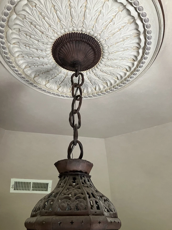 Moroccan Style Handmade Glass Grand Chandelier - Image 4 of 4